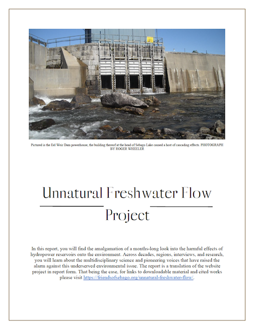 Read more about the article Unnatural Freshwater Flow Project